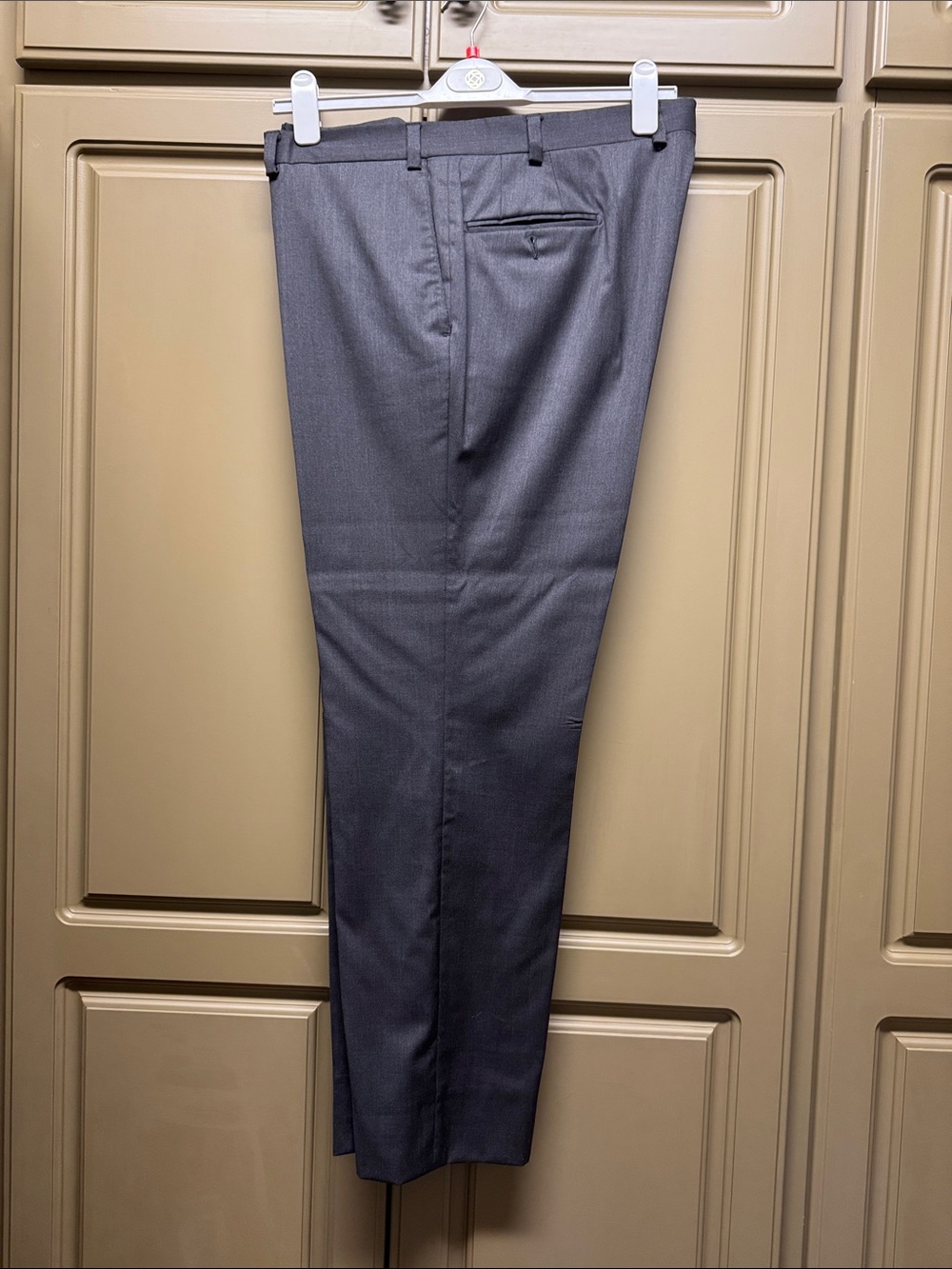 Riviera Men's Dress Pants in Charcoal